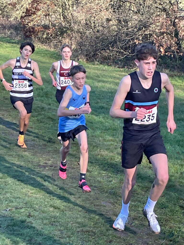 Joe Brooker SEAA Cross Country 2025 U15 Boys