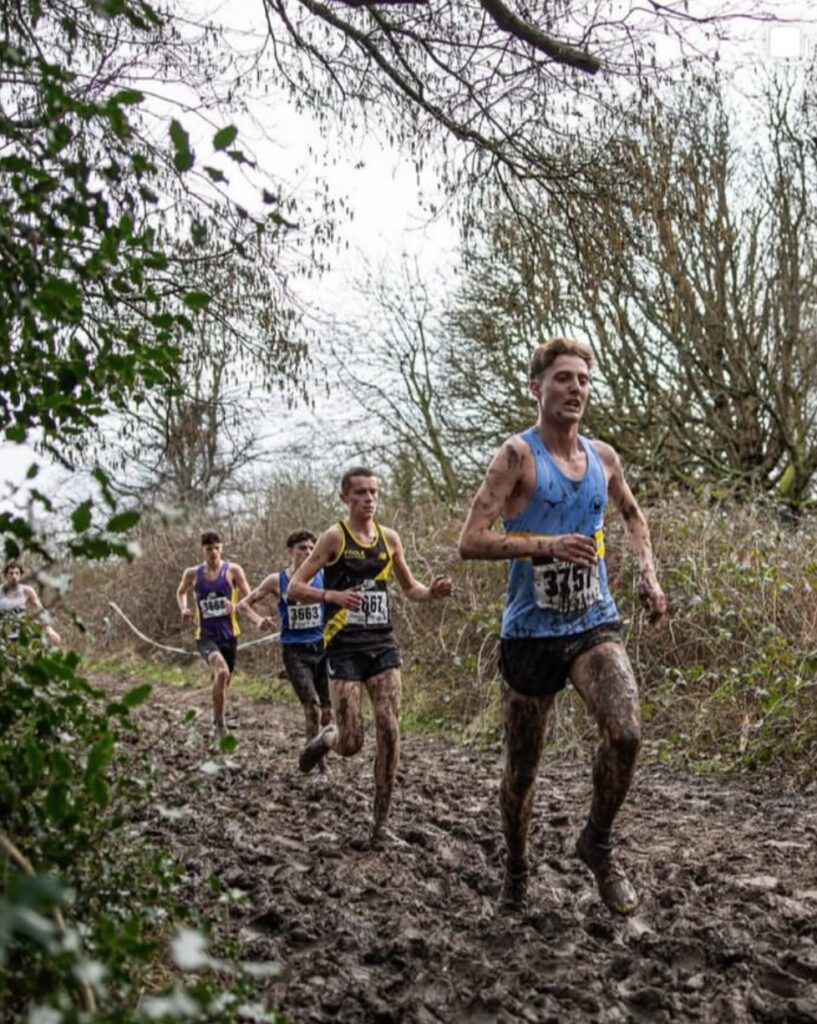 Frank McGrath at the National Cross Country