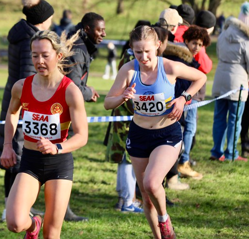 Jemima Ridley 5th U20 Woman SEAA CC. Photo Mark Hookway