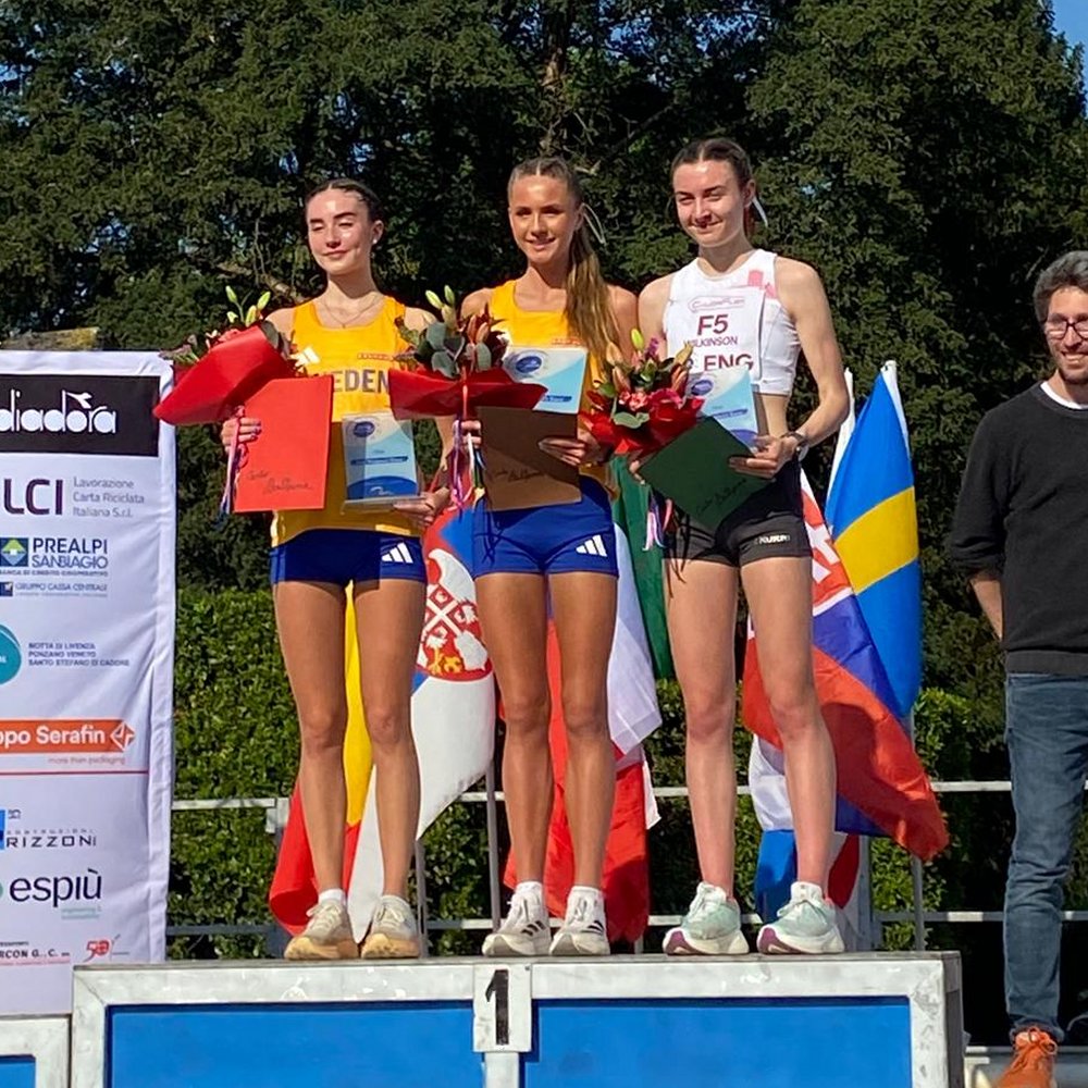 Lucy Wilkinson was selected to represent England at the European Under 20 Road Race at the Trofeo Opitergium on 1 May