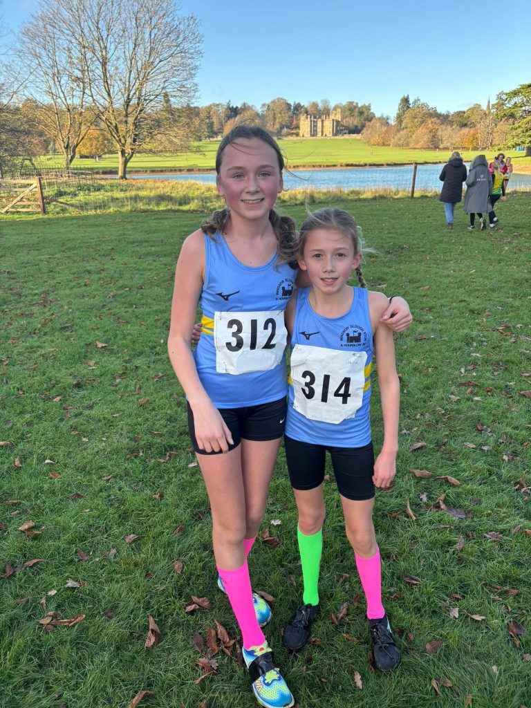 U11 Girls Lily Bainbridge and Hollie Grehan