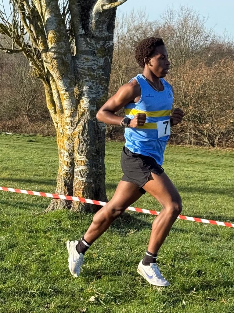 Sam Thuo U20 man Berkshire Country Cross Country
