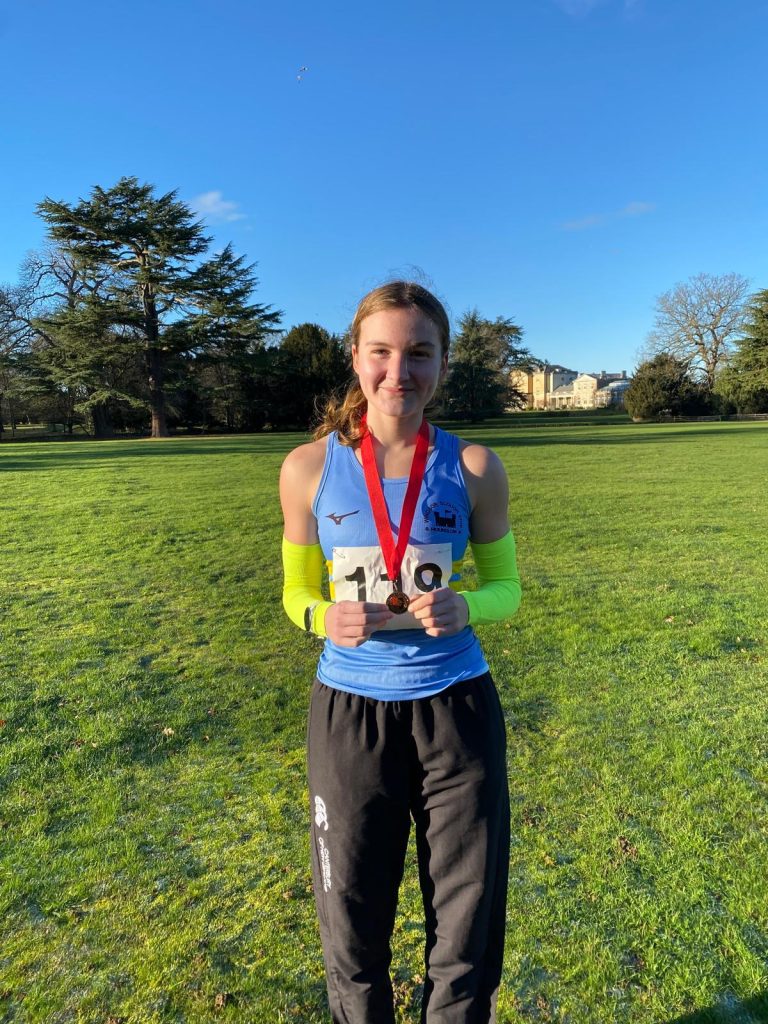 Grace Colley 3rd U17W Buckinghamshire Cross Country