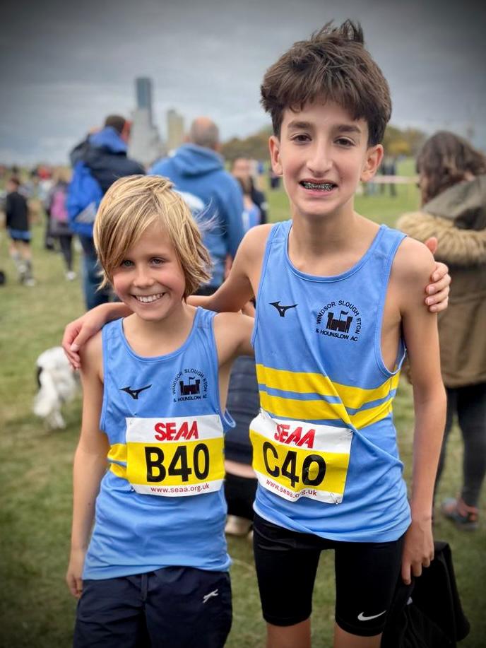 U13B Cameron Blackburne and Humphrey Gunn